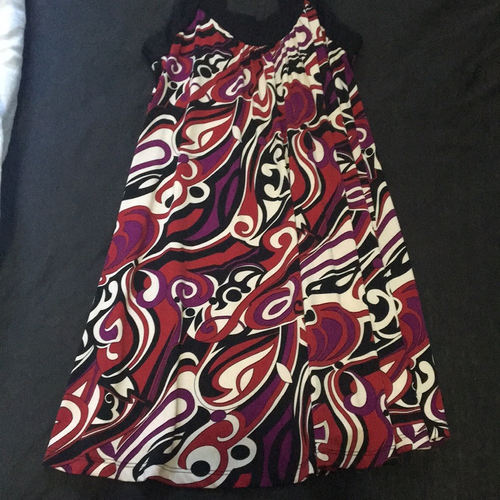 R Jean Short Dress with Belt